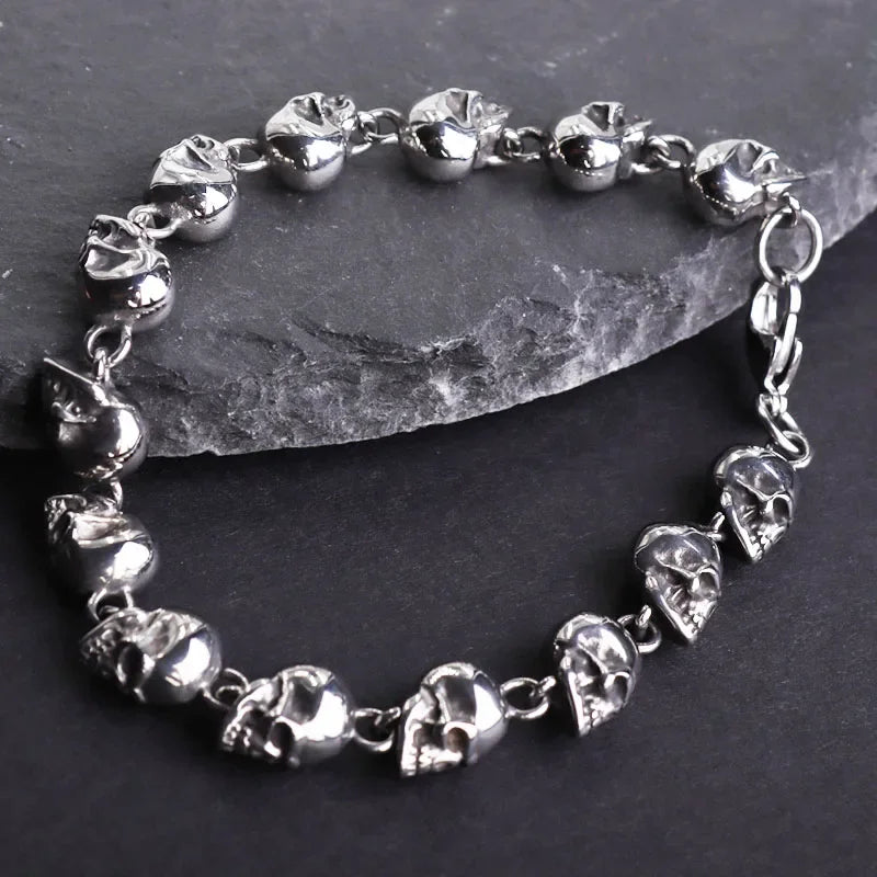 Skull Bracelet — Gothic Punk