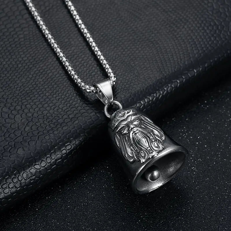 Odin Steel Pendant Retro Punk Motorcycle
