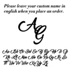 Skyrim 2pcs Custom Cufflinks Men Stainless Steel Personalized Initials Letter Cufflink for Suit Trendy Jewelry Wedding Gift