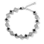 THE BLING KING Honeycomb Tennis Chain Necklace Prong Setting 5A Cubic Zirconia Choker HipHop Fashion Jewelry For Party