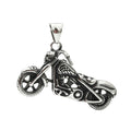Gothic Skull Steel Pendant Punk Soul Chariot Biker
