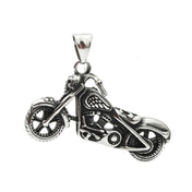 Gothic Skull Steel Pendant Punk Soul Chariot Biker