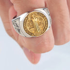 St. Benedict Talisman Ring — 925 Silver