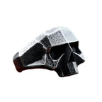 Retro Stainless Steel Robot Ghost Head Ring for Foreign Trade New Punk Hip-Hop Skull Titanium Steel Ring