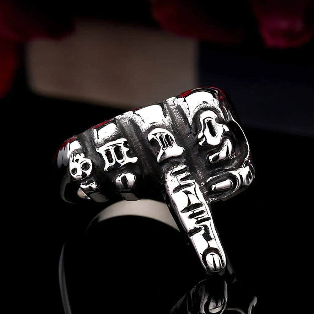 Middle Finger Ring — Stainless Steel