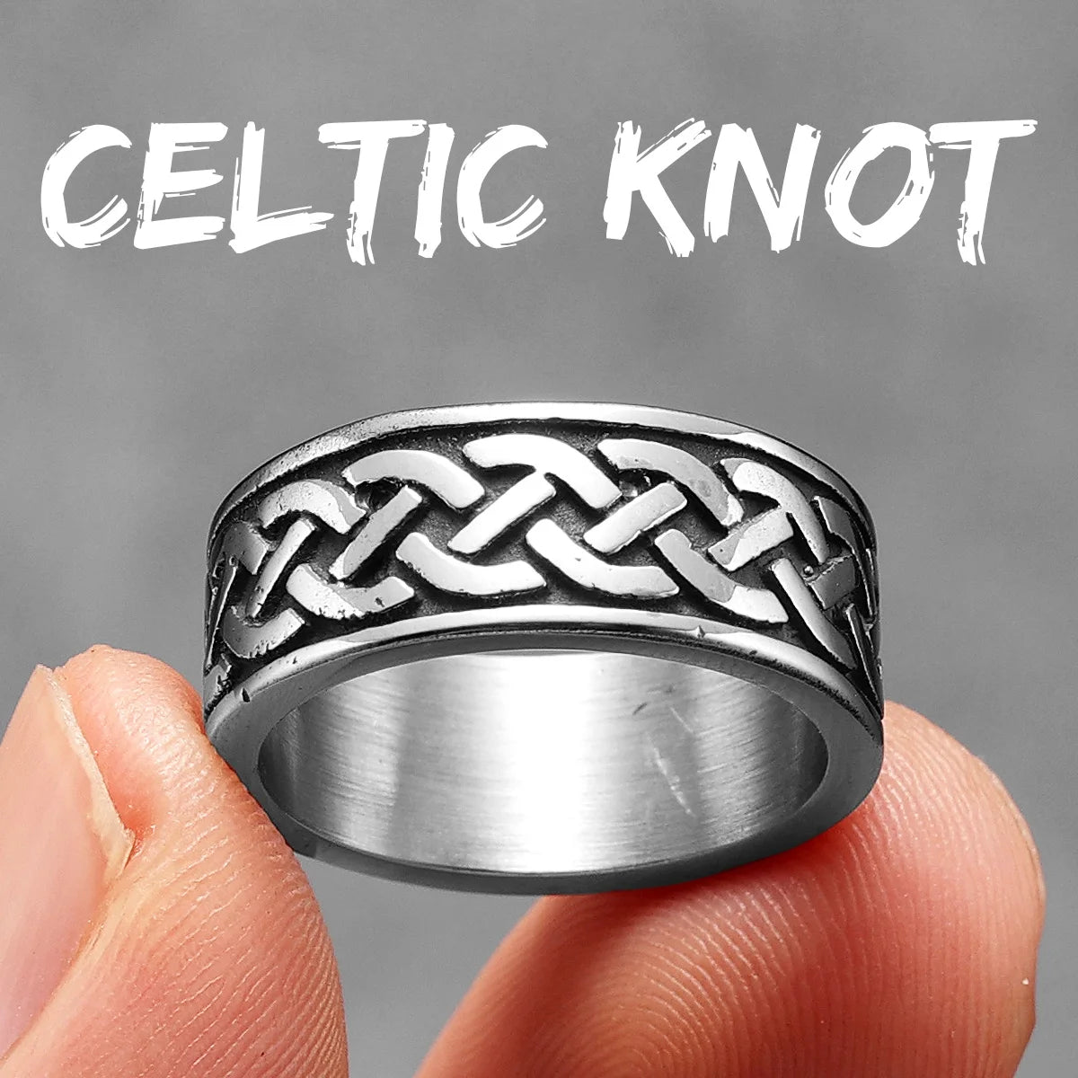 Celtic Knot Ring Stainless Steel