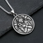 Anubis Pendant Necklace — 316L Stainless Steel