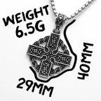 Viking Stainless Steel Pendant Necklace