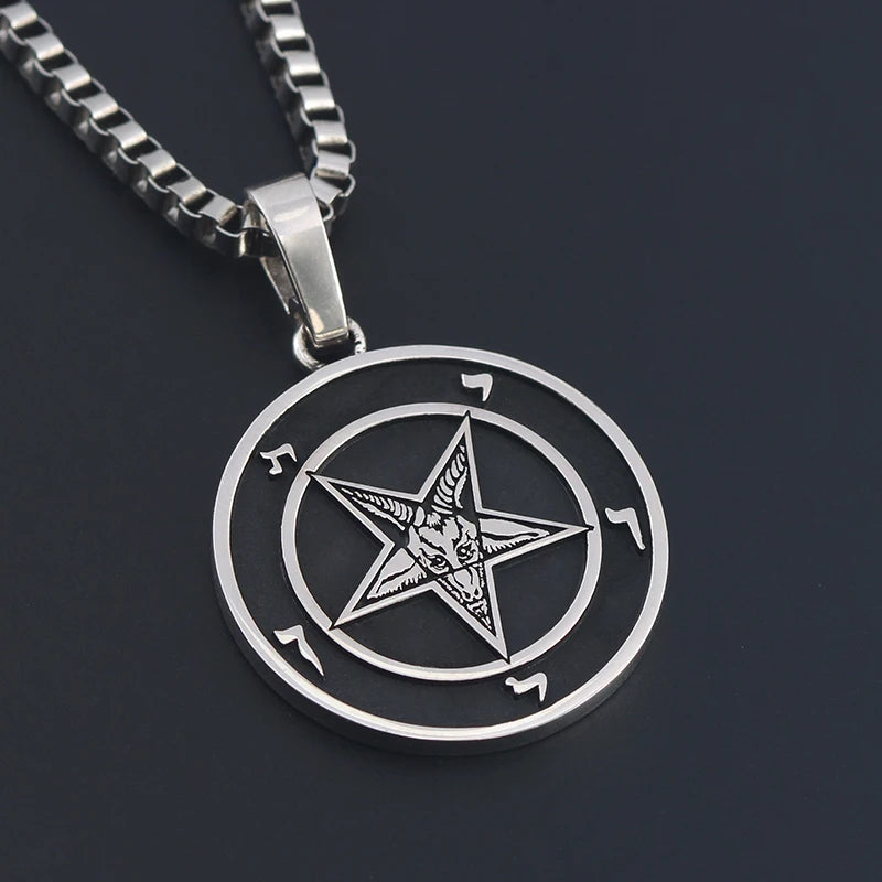 Star Signet Pendant — 925 Silver