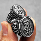 Lucifer Ring — Stainless Steel