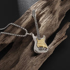 Guitar Pendant Necklace