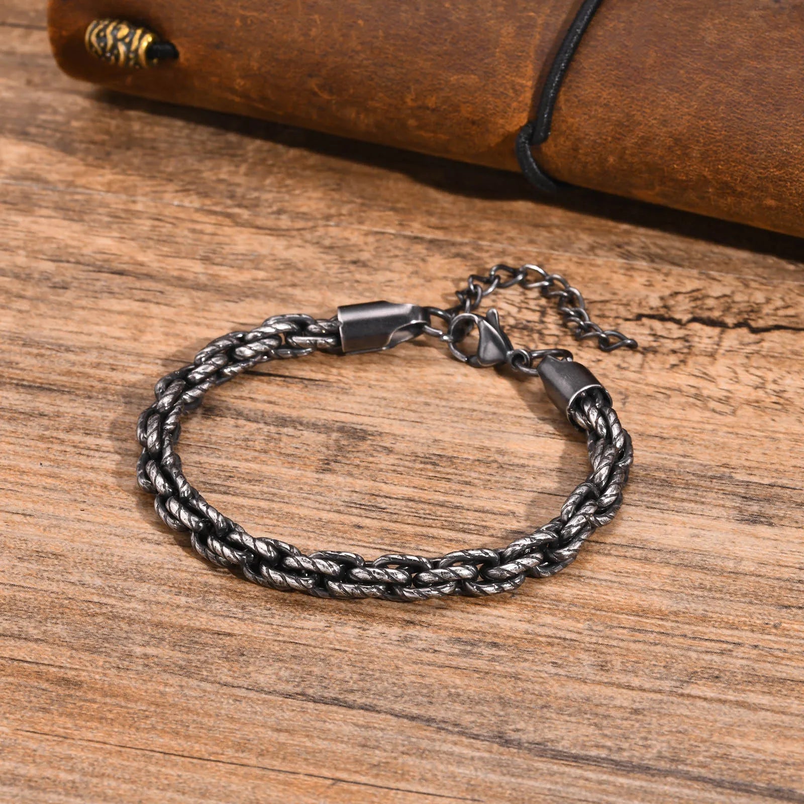 6MM Gothic Anchor Chain Stainless Steel Bracelet