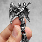 Fallen Angel Pendant Necklace — Stainless Steel