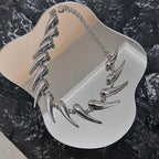 Cyberpunk Choker Pendant Necklace