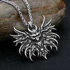 Skull Pendant Necklace — 316L Stainless Steel