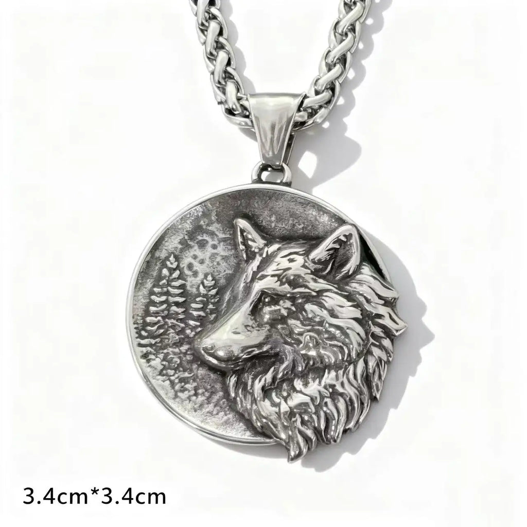 Steel Pendant 316L Animal Turtle Punk Style