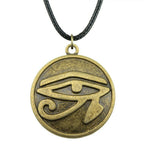 Eye of Horus Pendant Necklace — Egyptian Protection Amulet