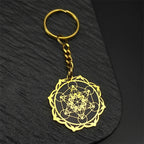 Angel Seal Keyring — Stainless Steel