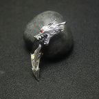 Punk Fashion Brave Men Wolf Gog Teeth Spike Pendant Necklace Women Men Lucky Jewelry Classic Fang Tooth Amulet Pendant Necklace