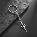 Fashionable and Domineering Ak-47 Submachine Gun Pendant Necklace Suitable for Men\'s Personalized Hip-Hop Rock Punk