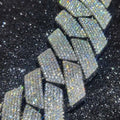 Gold Cuban Bracelet Iced Out 25MM Statement