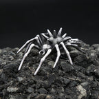 Gothic Spider Pendant Necklace — Stainless Steel