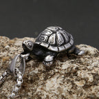 Turtle Pendant — Stainless Steel