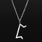 Viking Rune Layering Necklace — Minimal