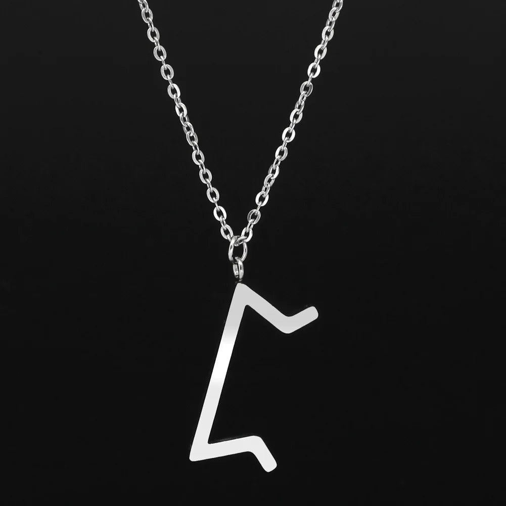 Viking Rune Layering Necklace — Minimal