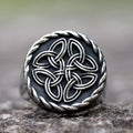 2023 NEW Men's 316L stainless steel rings Viking Celtic Knot Ring Amulet Vintage Scandinavn Jewelry Gifts free shipping