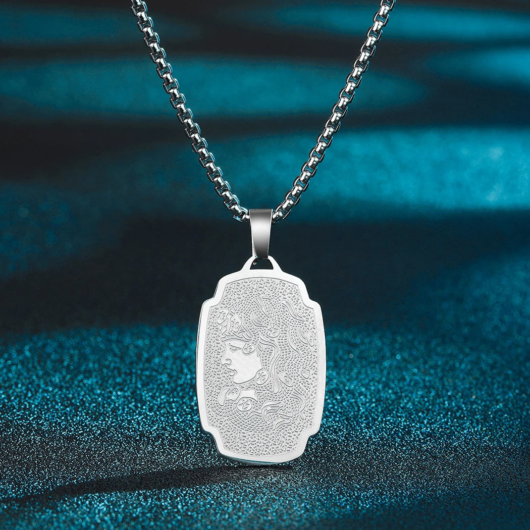 Lion of Judah Coin Pendant Necklace