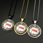 Eagle Gold Pendant Necklace