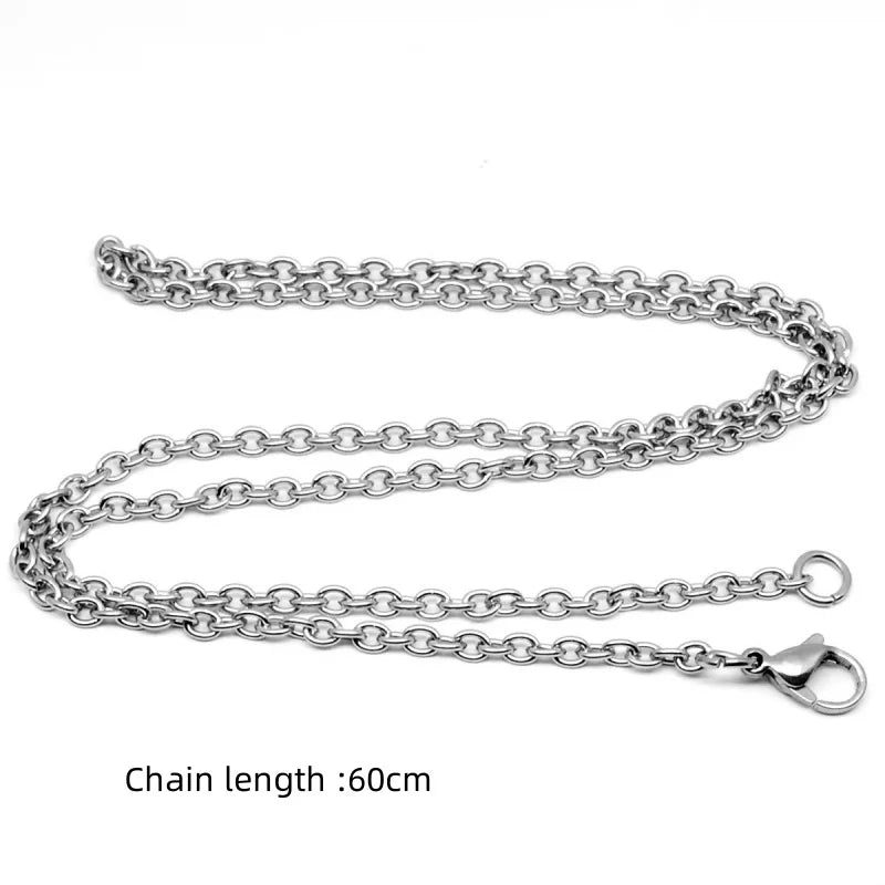Chinese Dragon Medallion Pendant Necklace — Silver-Tone