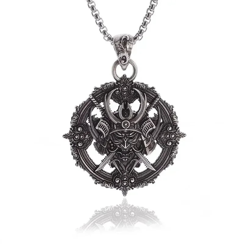 Delicate Antique Silver Color Seraph Prayer Good Luck Necklace Pendant Men Women Anniversary Amulet Jewelry Gift