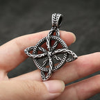Celtic Stainless Steel Pendant Necklace