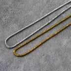 Exquisite Hematite Stone Beads Necklace Men 4 Styles Silver Gold Color 19 Inches Short Collar Jewelry Wealth Leisure Accessories