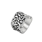 Fashion Punk Stainless Steel Fire Dragon Rings For Men Women Hip Hop Biker Vintage Vikings Animal Ring Amulet Jewelry