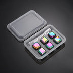 Reusable Whiskey Stones Stainless Steel Ice Cubes Quick-Freeze Wine Cooler Food Grade Metal Pellets Beer Cooler Bar