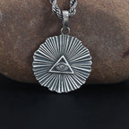Demon Eyes Pendant Necklace — 925 Silver