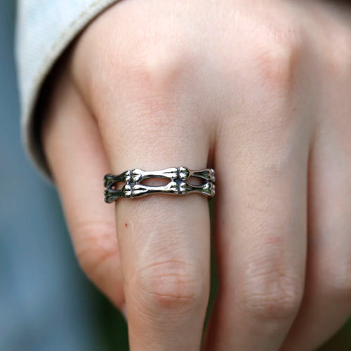 316L Rings Skull Stainless Steel Ring
