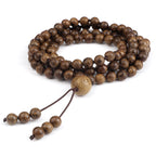 108 Black Lava Onyx Stone Beaded Prayer Bracelet & Necklace For Men Women 6mm Natural Stone Bracelet Charm Jewelry Gift