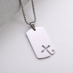 Stainless Steel Zeus Thunder Necklace Lightning Charm for Men and Women Hip Hop Trend Street Party Cool Jewelry