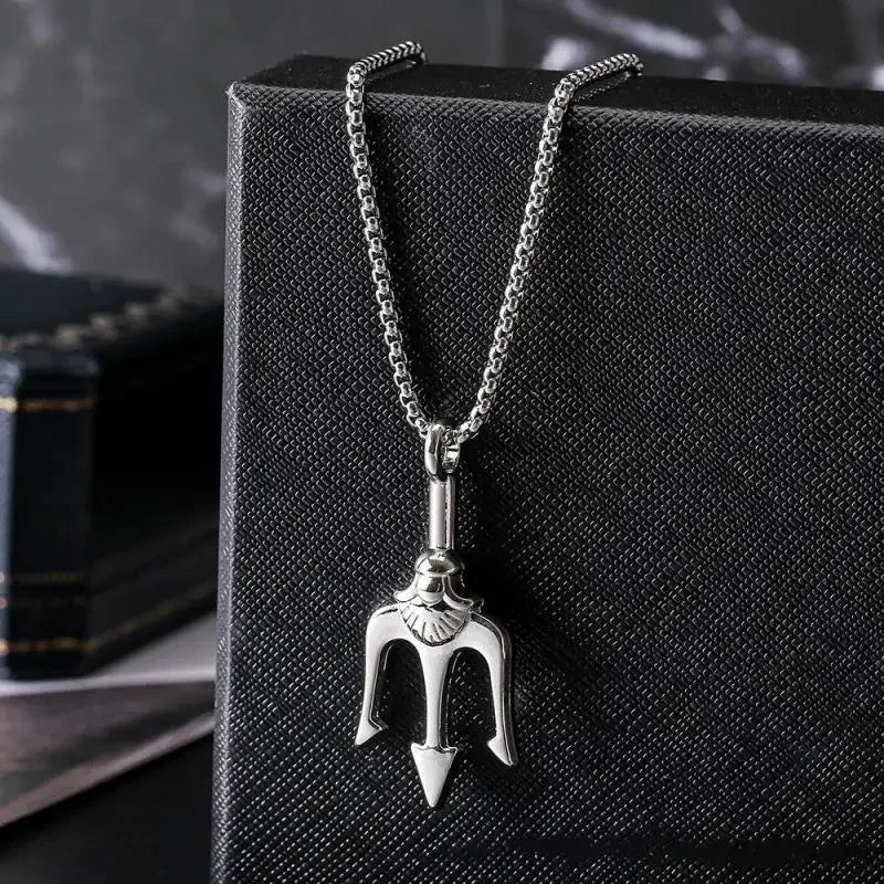 New Twisted Mobius Silver Color Pendant Men and Women Couple Hip Hop Student Pendant Anniversary Jewelry Gift