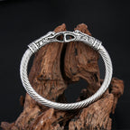 Viking Dragon Head Bracelet — Stainless