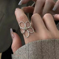 Articulated Snake Ring — Black