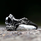 Skull Ring — Gothic Steel Vintage