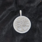 925 Silver VVS Moissanite Family Tree Pendant