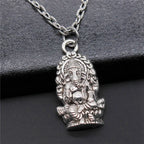 Vintage Chief Pharaoh Necklace On The Neck 43Cm Chain Girl Jewellery Beach Art Supplies