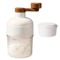 Manual Shaved Ice Maker Machine Set With Ice Trays Ideal for Making Snowcones and Slushy Household Portable Small Hail