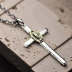 Christian Iced Out Bling Jesus Head Portrait Necklace Pendant Male and Female Cross Catholic Amulet Jewelry